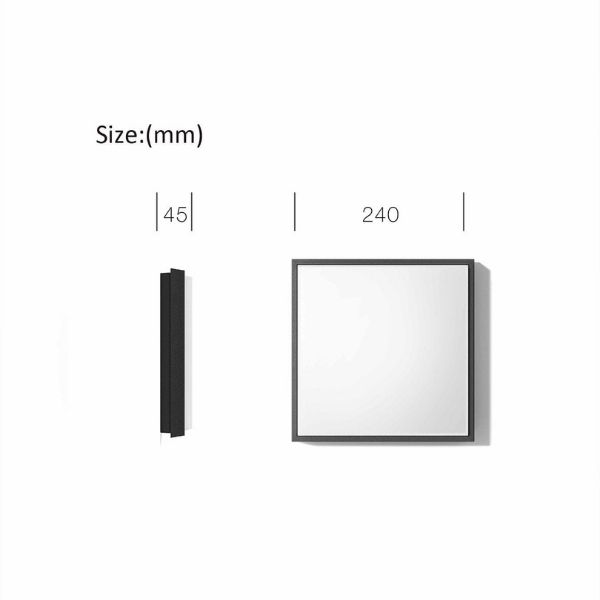 Led svjetiljka vanjska nadgradna stropna 16W 1920lm 3000K IP54 - Slika 2